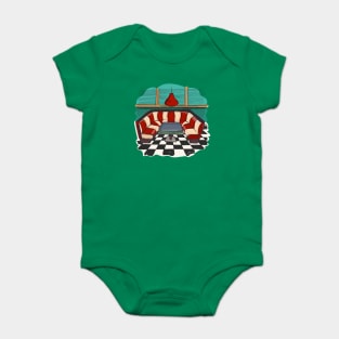 Restaurant Interior Design Baby Bodysuit